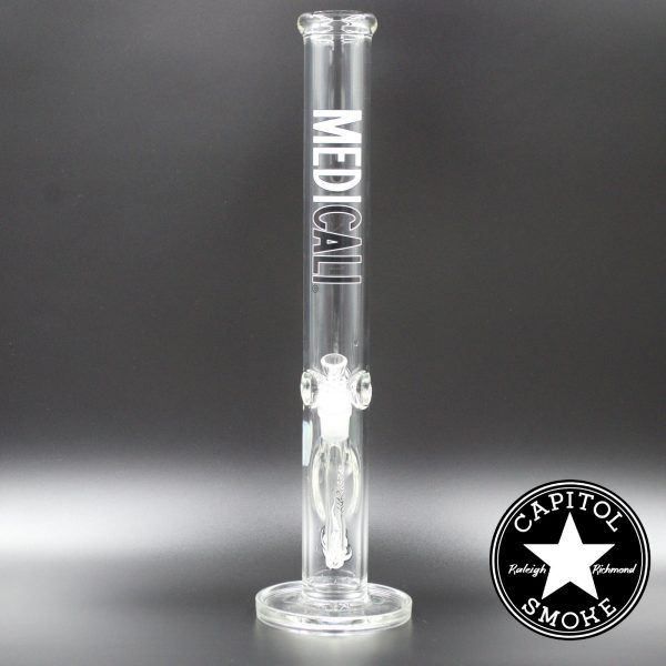 product glass pipe 00115988 00 | Medicali White 18" 14mm Heavy Straight Tube
