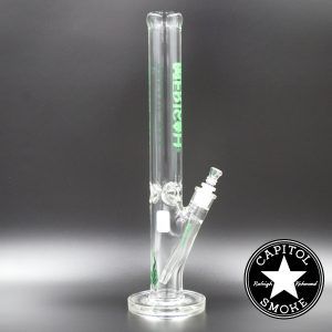 product glass pipe 00115995 03 | Medicali Green 18" 14mm Extra Heavy Straight Tube