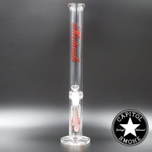 product glass pipe 00137423 00 | Medicali Red 18" 14mm Straight Tube