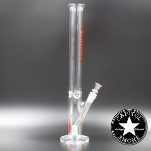 product glass pipe 00137423 03 | Medicali Red 18" 14mm Straight Tube