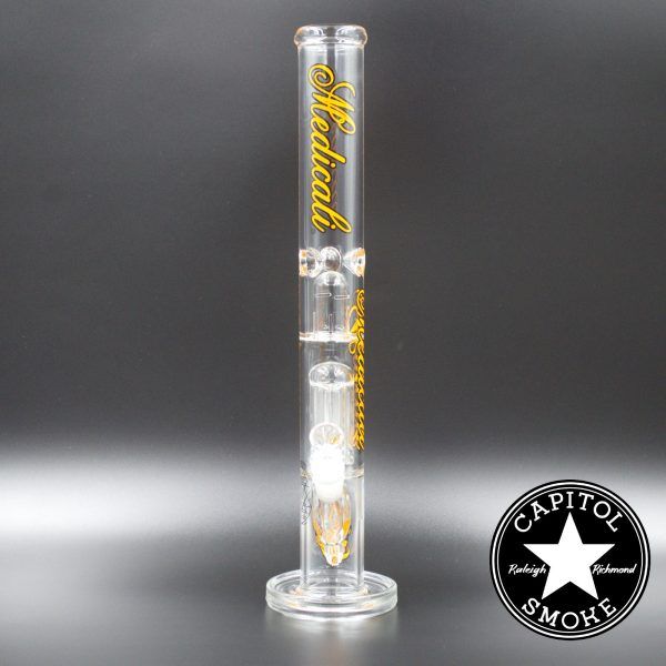 product glass pipe 00221719 00 | Medicali Orange 18" 14mm Tree Perc Straight Tube