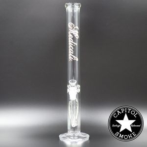 product glass pipe 00221832 00 | Medicali White 18" 14mm Straight Tube