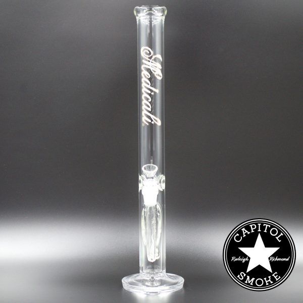 product glass pipe 00221832 00 | Medicali White 18" 14mm Straight Tube