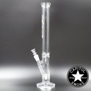product glass pipe 00221832 01 | Medicali White 18" 14mm Straight Tube