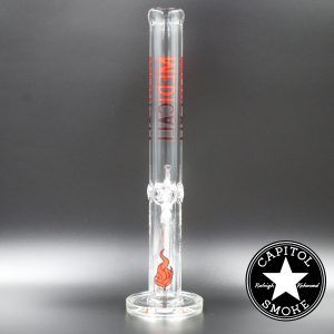 product glass pipe 00222259 02 | Medicali Red 18" 14mm Extra Heavy Straight Tube