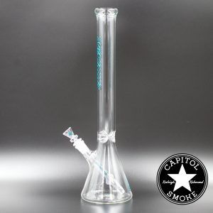 product glass pipe 00222464 01 | Medicali Blue 18" 14mm Beaker Bottom Tube