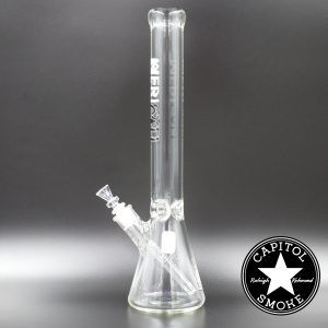 product glass pipe 00222891 01 | Medicali White 18" 14mm Extra Heavy Beaker Bottom Tube
