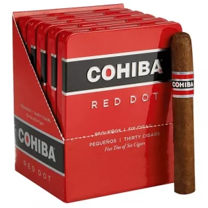 Product Cigar Cohiba Red Dot Pequenos Tin 689674015185 00