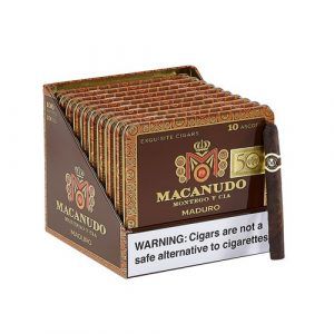 product cigar macanudo maduro ascot tin 689674014645 00 | Macanudo Maduro Ascot 10ct. Tin