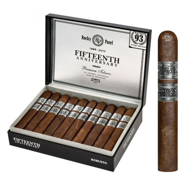 product cigar rocky patel 15th anniversary robusto 20ct box 846261003912 00 | Rocky Patel 15th Anniversary Robusto 20Ct Box