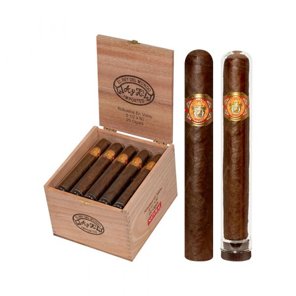 product cigar el rey del mundo robusto natural box 689674138549 | El Rey Del Mundo Robusto Natural 20 ct Box