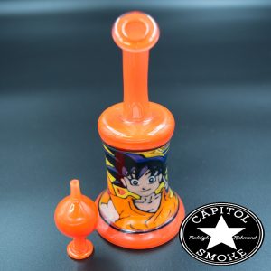 product glass pipe 210000004367 02 | Wind Star Glass Gohan Rig w Carb Cap