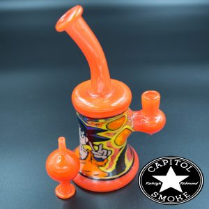 product glass pipe 210000004367 03 | Wind Star Glass Gohan Rig w Carb Cap