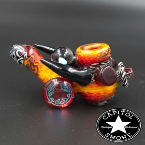 product glass pipe 210000013918 03 | Colt Glass Hand Pipe With Opal