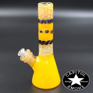 product glass pipe 210000014649 01 | Phatt Matt Yellow Millie Beaker Rig