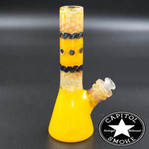 product glass pipe 210000014649 03 | Phatt Matt Yellow Millie Beaker Rig