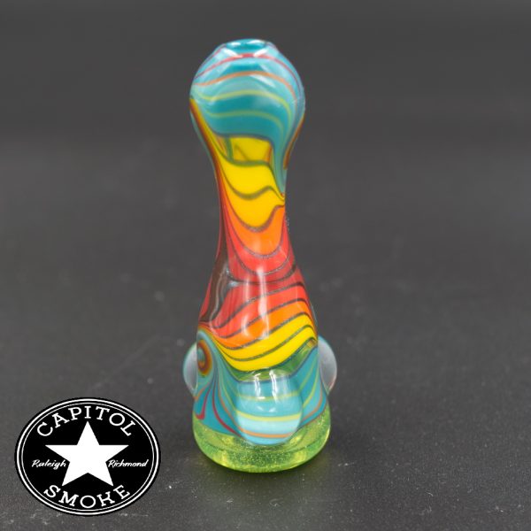 product glass pipe 210000026343 00 | Mitchell Glass Chillum Green Top