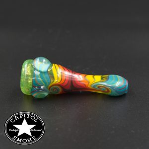 product glass pipe 210000026343 01 | Mitchell Glass Chillum Green Top