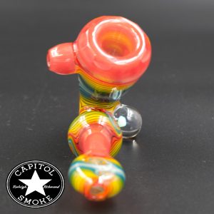 product glass pipe 210000026375 03 | Mitchell Glass Red Rimmed Faceted Wig Wag Sherlock