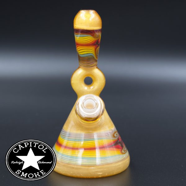 product glass pipe 210000028722 00 | Mitchell Glass Rig Tangie w/ Fire & Ice Wig Wag
