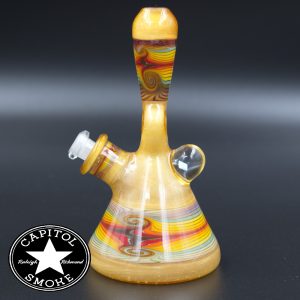 product glass pipe 210000028722 01 | Mitchell Glass Rig Tangie w/ Fire & Ice Wig Wag