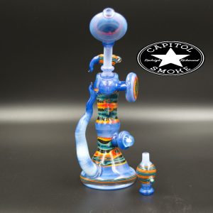 product glass pipe 210000026888 02 | Devo Glass Custom Bubbler Set w/ Cap and Slide