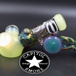 product glass pipe 210000029598 01 | Steve Hops Wag & Millie Double Bub Pipe