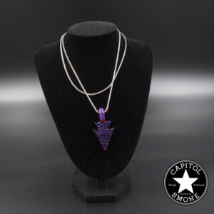 product accessory 210000044579 00 | Elksthatrun Purple Arrowhead Pendy