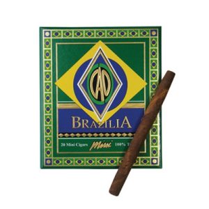 product cigar cao brazillia minis box 210000038120 00 | CAO Brazilia Minis 20ct. Tin/ 5ct. Box