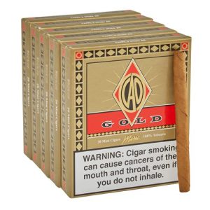 product cigar cao gold mini cigarillos box 210000038017 00 | CAO Gold Mini Cigarillos 5ct. Cube