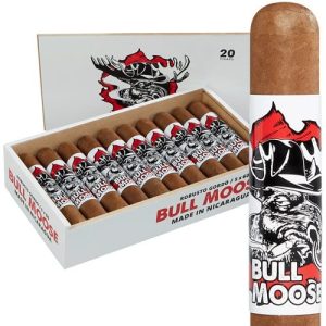 product cigar chillin moose bull moose robusto gordo box 210000026210 00 | Chillin' Moose Bull Moose Robusto Gordo 20ct. Box