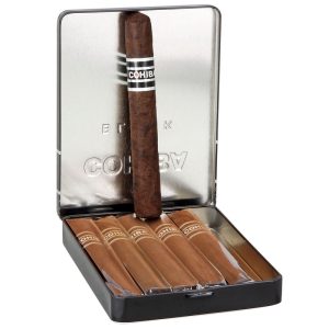 product cigar cohiba black pequenos stick 210000001506 00 | Cohiba Black Pequenos 6ct. Tin