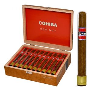 product cigar cohiba red dot crystal corona box 210000025053 00 | Cohiba Red Dot Crystal Corona 25ct. Box