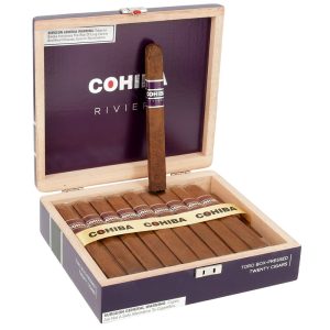 product cigar cohiba riviera box pressed toro box 210000038274 00 | Cohiba Riviera Box Pressed Toro 20ct Box
