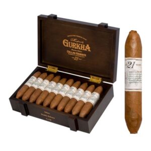 product cigar gurkha cellar reserve 21 year solara double robusto box 210000027669 00 | Gurkha Cellar Reserve 21 Year Solara Double Robusto 20ct Box