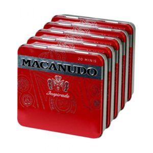 product cigar macanudo inspirado red minis box 210000026298 00 | Macanudo Inspirado Red Minis 5-Tin Box