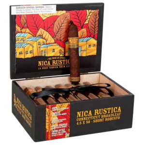 product cigar nica rustica broadleaf short robusto box 210000041675 00 | Nica Rustica Broadleaf Short Robusto 25ct Box