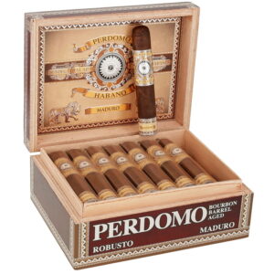 product cigar perdomo habano bourbon barrel aged maduro robusto box 210000027738 00 | Perdomo Habano Bourbon Barrel Aged Maduro Robusto 24ct. Box