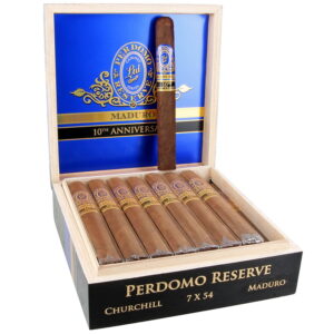 product cigar perdomo reserve 10th anniversary churchill maduro box 210000031211 00 | Perdomo Reserve 10th Anniversary Churchill Maduro 25ct. Box