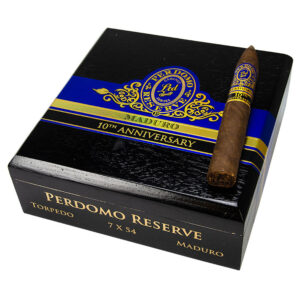 product cigar perdomo reserve 10th anniversary torpedo maduro box 210000031212 00 | Perdomo Reserve 10th Anniversary Torpedo Maduro 25ct. Box