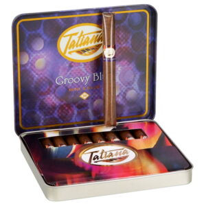 product cigar tatiana mini groovy blue tin 210000010423 00 | Tatiana Mini Groovy Blue 10ct Tin