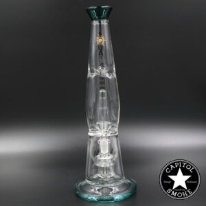 product glass pipe 210000000767 00 | Aqua Stemless Lava Lamp with Cone Perk Green