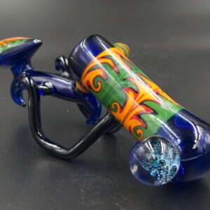 product glass pipe 210000004481 00 | Worked Bubbler w Dichro