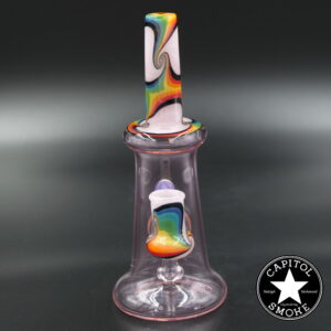 product glass pipe 210000020990 00 | Pink Line Worked Opal Rig