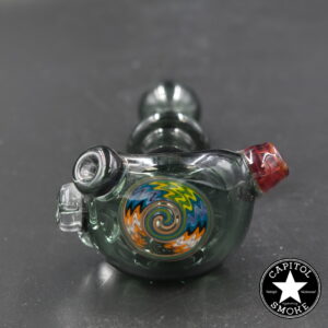 product glass pipe 210000026610 00 | Matt Beale Glass Charcoal End Cap HP