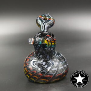 product glass pipe 210000026759 00 | Hot Mess Glass Light Rainbow Bubbler