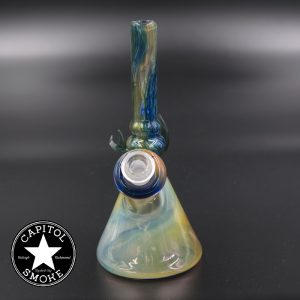 product glass pipe 210000027098 00 | Gem's Glasswerx Antler Rig Fume Blue/Green