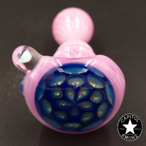 product glass pipe 210000027683 00 | Rowland Milky Purple Honeycomb w/ Opal