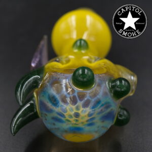 product glass pipe 210000028978 00 | Catfish Glass Honeycomb Frit w/ Horns HP