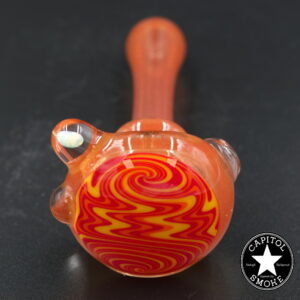 product glass pipe 210000031227 00 | Cristo STB - Orange With Wag Cap